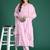 Floral Embroidered Panelled Thread Work Pure Cotton Kurta with Trousers & Dupatta
