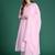 Floral Embroidered Panelled Thread Work Pure Cotton Kurta with Trousers & Dupatta