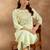 Floral Embroidered Pure Cotton Straight Kurta with Trouser