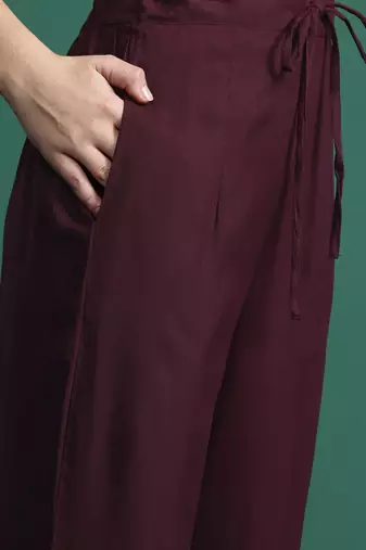 Floral Printed Kurta with Salwar with Sequinned Detail