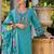 Floral Embroidered Regular Thread Work Pure Cotton Kurta with Trousers & Dupatta