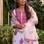Women Floral Embroidered Regular Thread Work Kurta with Trousers & With Dupatta
