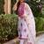 Women Floral Embroidered Regular Thread Work Kurta with Trousers & With Dupatta