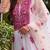 Women Floral Embroidered Regular Thread Work Kurta with Trousers & With Dupatta