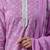 Women Lavender Floral Printed Regular Kurta with Palazzos & With Dupatta