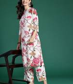 Floral Printed Kurta with Palazzos