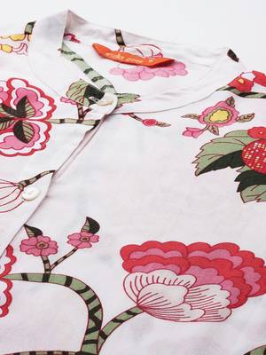Floral Printed Kurta with Palazzos 2