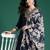 Ethnic Motifs Embroidered Sequinned Kurta with Salwar & With Dupatta