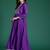Embroidered Sequinned Kurta With Trousers & Dupatta