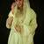 Floral Embroidered Notched Neck Liva Straight Kurta With Trousers & Dupatta