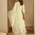 Floral Embroidered Notched Neck Liva Straight Kurta With Trousers & Dupatta