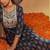 Ethnic Motifs Printed Sequinned Pure Cotton Kurta with Palazzos & Dupatta