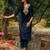 Round Neck Embroidered Thread Work Chanderi Silk Kurta with Trouser & Dupatta