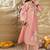Women Embroidered Regular Thread Work Kurta with Trouser