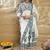 Women Printed Empire Pure Cotton Kurta with Trousers & With Dupatta
