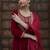 Women Ethnic Motifs Embroidered Regular Velvet Kurta with Trousers & With Dupatta