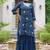 Women Floral Embroidered Regular Sequinned Kurta with Sharara With Dupatta
