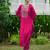 Women Ethnic Motifs Embroidered Regular Sequinned Kurta with Trousers