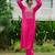 Women Ethnic Motifs Embroidered Regular Sequinned Kurta with Trousers