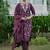 Women Floral Embroidered Regular Thread Work Kurta with Trousers With Dupatta