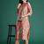 Floral Embroidered Thread Work Kurta with Trousers