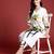 Abstract Printed Kurta with Trousers