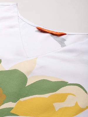 Abstract Printed Kurta with Trousers 2