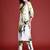 Abstract Printed Kurta with Trousers