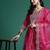 Women Ethnic Motifs Embroidered Zari Liva Kurta With Trousers & Dupatta