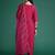 Women Ethnic Motifs Embroidered Zari Liva Kurta With Trousers & Dupatta
