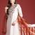 Ethnic Motifs Embroidered Thread Work Liva Kurta With Trousers & Dupatta