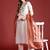 Ethnic Motifs Embroidered Thread Work Liva Kurta With Trousers & Dupatta