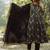 Floral Printed Pleated Pure Cotton Kurta With Trousers & Dupatta