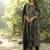 Floral Printed Pleated Pure Cotton Kurta With Trousers & Dupatta