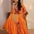 Women Bandhani Printed Regular Gotta Patti Kurta with Sharara & With Dupatta