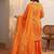 Women Bandhani Printed Regular Gotta Patti Kurta with Sharara & With Dupatta