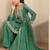 Women Ethnic Motifs Printed Regular Thread Work Kurta with Sharara & With Dupatta