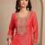 Women Ethnic Motifs Printed Regular Thread Work Kurta with Sharara & With Dupatta