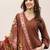 Women Floral Printed Regular Kurta with Trousers & Dupatta