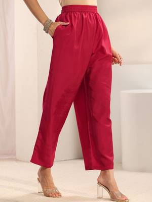 Women Ethnic Motifs Embroidered Regular Thread Work Kurta with Trousers & With Dupatta 5