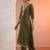 Women Woven Design Embroidered Kurta with Trousers & Dupatta