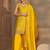 Women Ethnic Motifs Embroidered Regular Thread Work Kurta with Sharara & With Dupatta