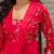 Floral Embroidered Shawl Neck Tunic With Palazzos