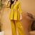 Mustard Yellow Empire Tunic With Trouser