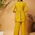 Mustard Yellow Empire Tunic With Trouser