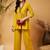 Mustard Yellow Empire Tunic With Trouser