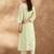 Women Floral Embroidered Regular Thread Work Pure Cotton Kurta with Trousers
