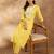Women Ethnic Motifs Embroidered Regular Thread Work Kurta with Trousers