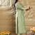 Women Floral Embroidered Regular Thread Work Kurta with Trousers
