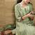 Women Floral Embroidered Regular Thread Work Kurta with Trousers